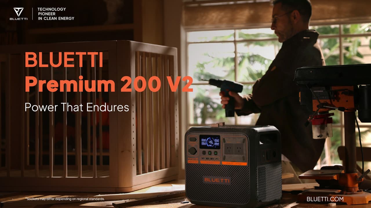 Pioneering Portable Power: BLUETTI Launches the Premium 200 V2 in Australia