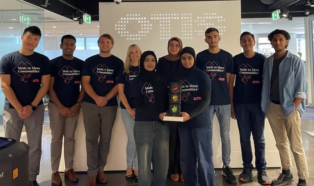 Unity Grammar School Earns Honorable Mention in Otis' Asia Pacific Regional Made to Move Communities™ Challenge