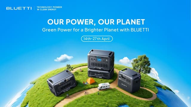 BLUETTI Celebrates Earth Day 2025 with Clean Energy Solutions for a Greener Australia