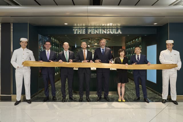 THE PENINSULA BOUTIQUE CELEBRATES OFFICIAL OPENING AT HONG KONG INTERNATIONAL AIRPORT