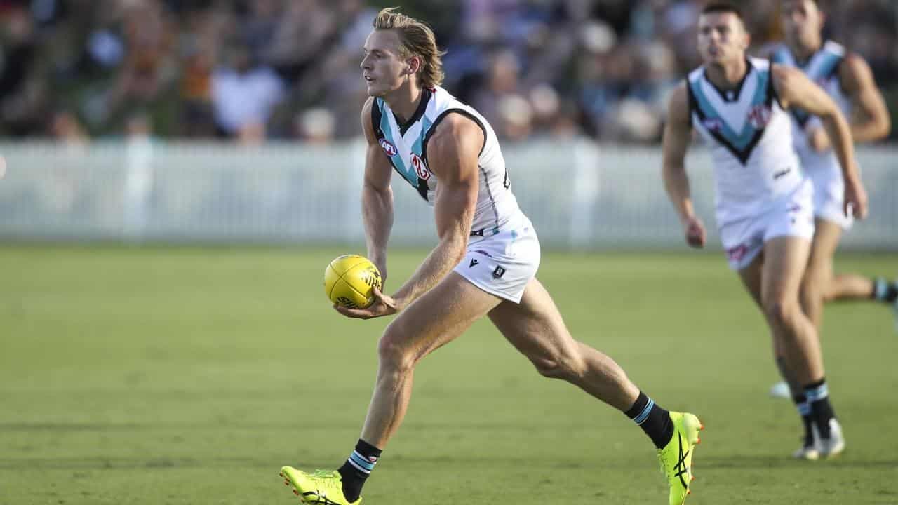 Influential Port Adelaide defender to face fitness test