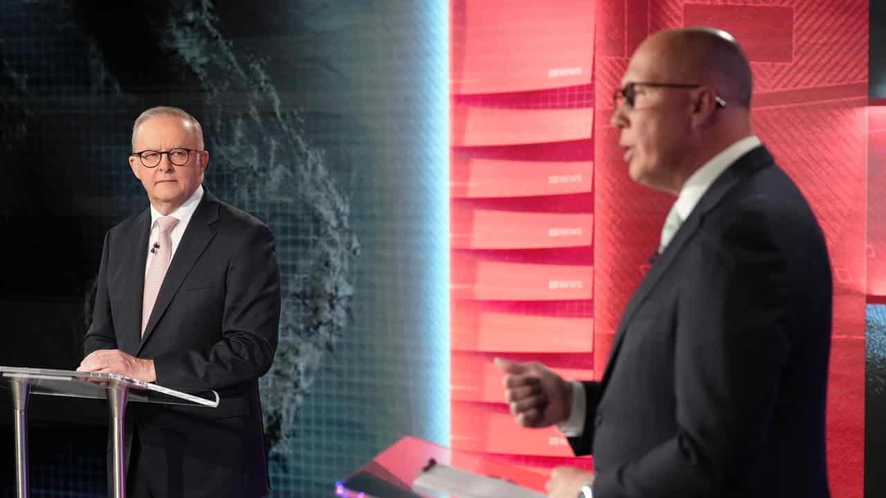 PM and Dutton trade barbs in mid-campaign showdown