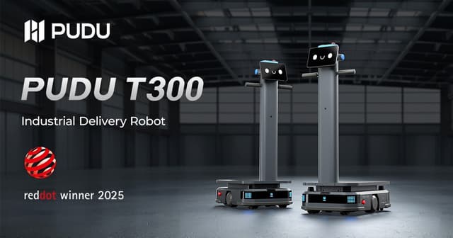 Pudu Robotics' PUDU T300 Honored with Red Dot Award 2025 for Product Design