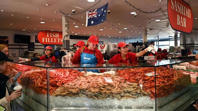 Fish frenzy at famous market for Good Friday feast