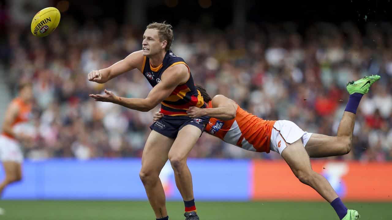 Dawson shines as Adelaide defeat Giants in AFL slog