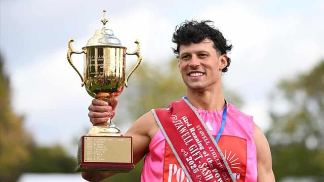 Evans lives the Stawell dream; beats Gout and wins Gift