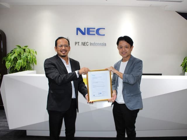 NEC Indonesia Achieves ISO/IEC 27001:2022 Certification, Demonstrating Commitment to Information Technology Security
