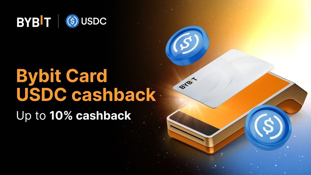 10% Rebate: Bybit Card Introduces USDC Cashback