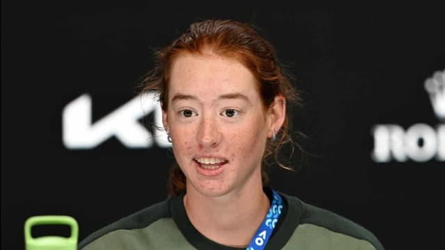 Teenager Joint shows mettle in gutsy loss to Navarro