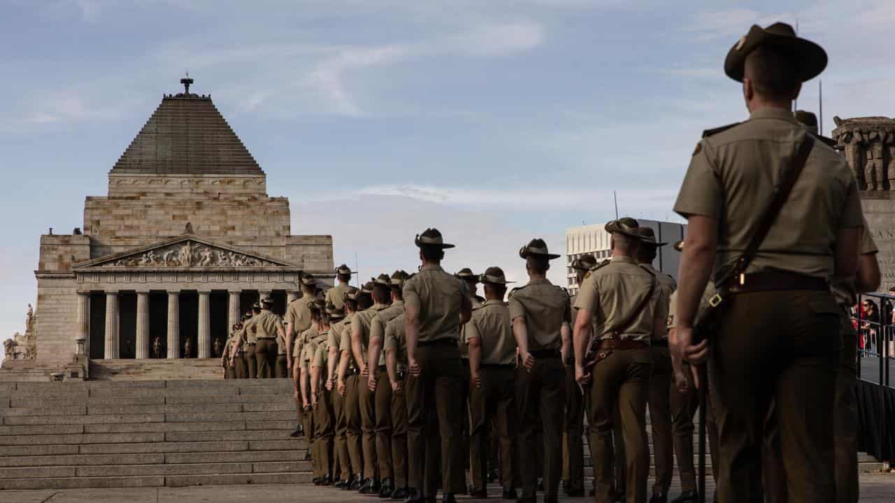 Solemn Anzac ceremony marred by neo-Nazi gatecrashers