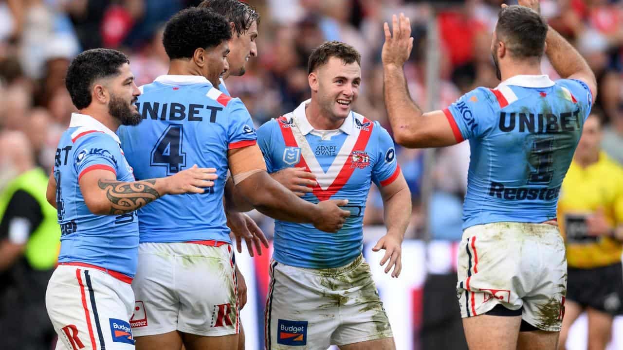 Sandon Smith shines as Roosters thump Dragons