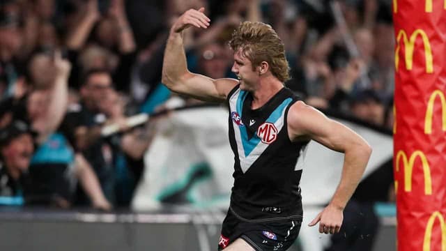 Horne-Francis fires up as Port pip plucky Kangaroos