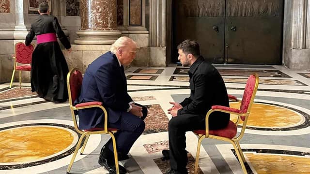 Vatican Trump meeting could prove historic: Zelenskiy