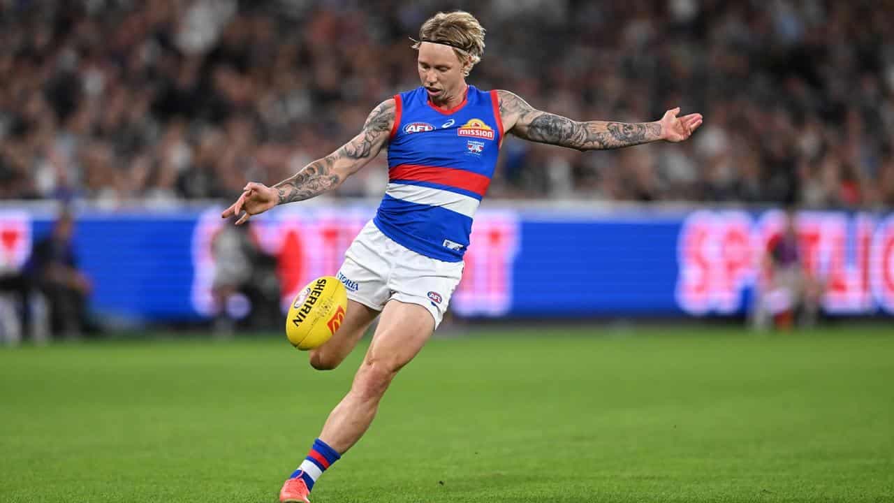 Bullocking Bulldogs smash Giants in AFL statement win