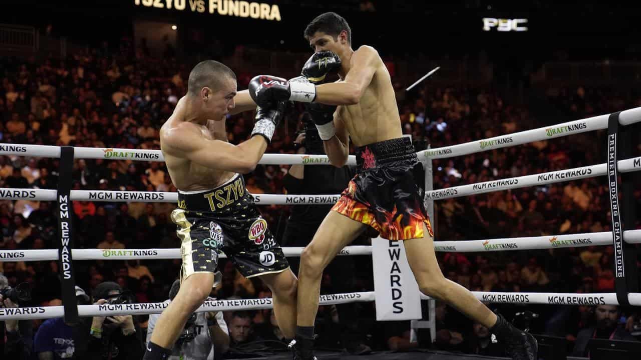 Tszyu eyes redemption in 'raining blood' Fundora fight