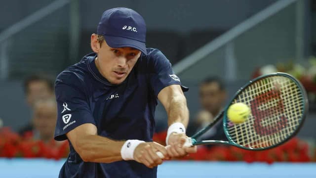 De Minaur's Madrid Open title hopes crushed