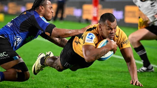 Comeback king Beale scores but Blues beat Force