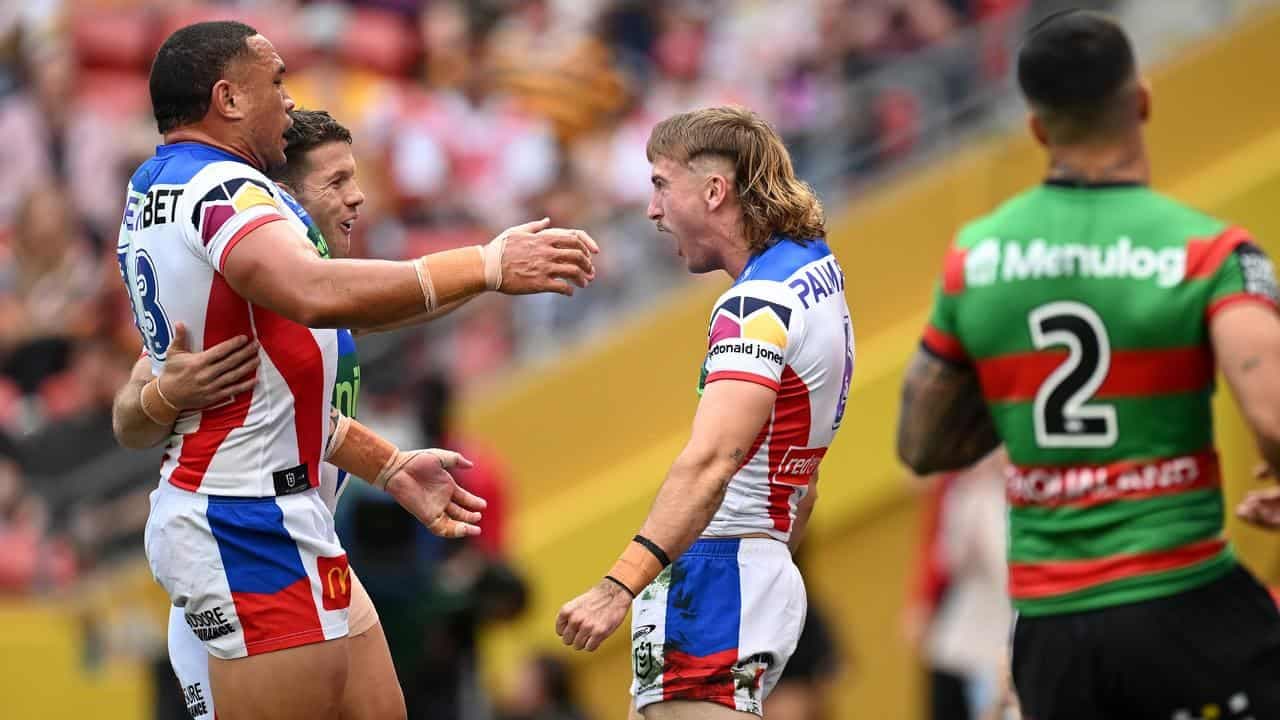 Sharpe hat-trick lifts Knights, injury woes for Souths