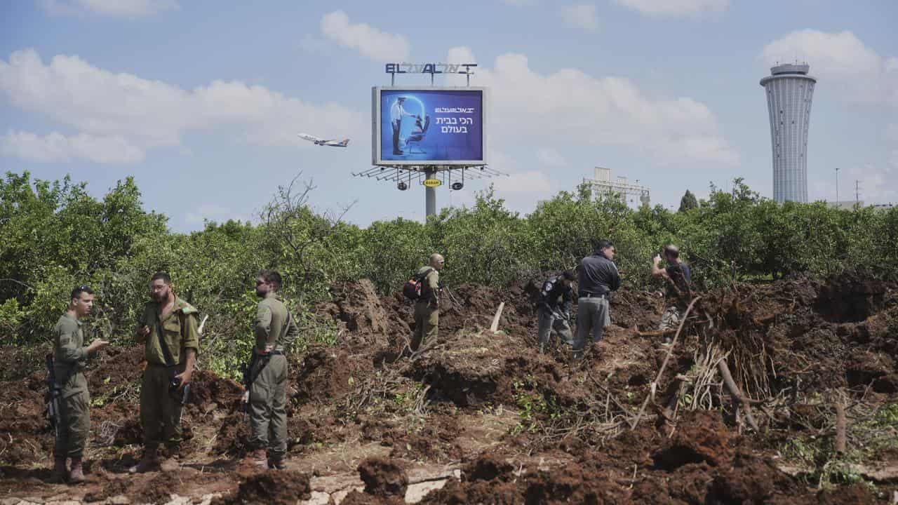 Missile from Yemen's Houthis lands near Israel airport
