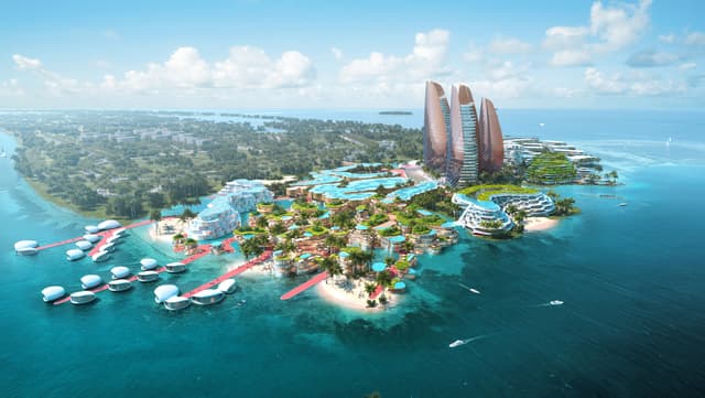 THE GOVERNMENT OF THE MALDIVES AND MBS GLOBAL INVESTMENTS PLEDGE $8.8 BILLION TO CREATE THE MALDIVES INTERNATIONAL FINANCIAL CENTRE