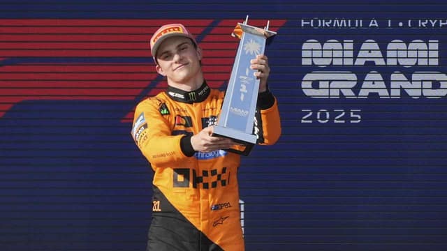 Piastri powers to victory in Miami for F1 hat-trick