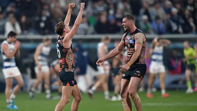 Geelong brings strange comfort to out-of-form Giants