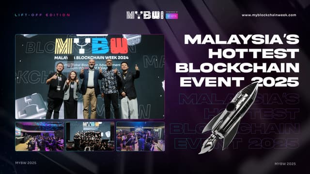 MALAYSIA'S BLOCKCHAIN ECOSYSTEM TO "LIFT OFF" TO GLOBAL HEIGHTS WITH MYBW RETURN