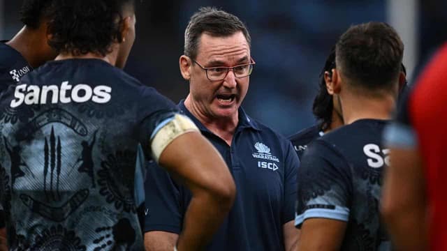 'Talk is cheap', coach demands action from his Waratahs