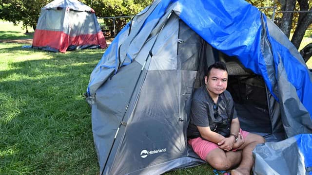 Nowhere to go for homeless evicted from city park