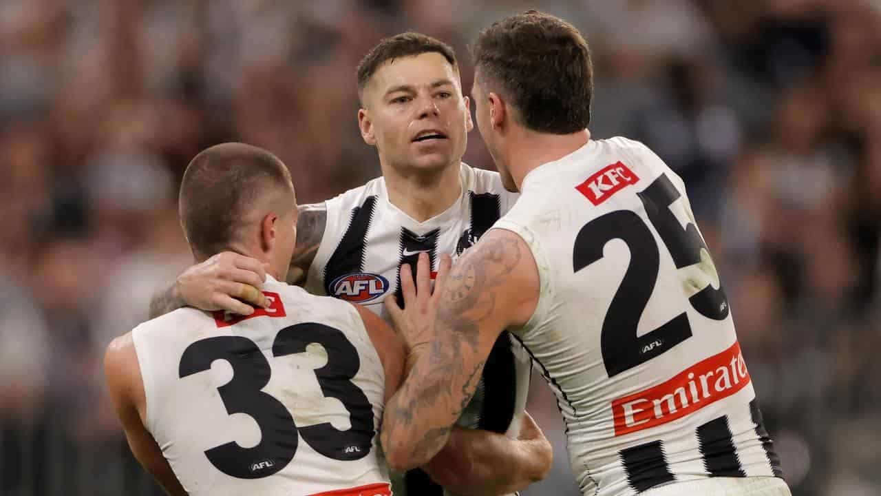 Jamie Elliott kicks six goals as Pies down Dockers
