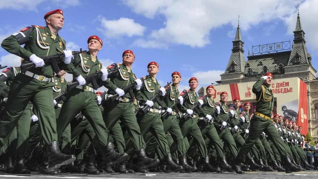 Russia marks end of WWII as Ukraine war grinds on