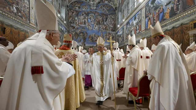 New Pope vows to bring light to world's 'dark nights'