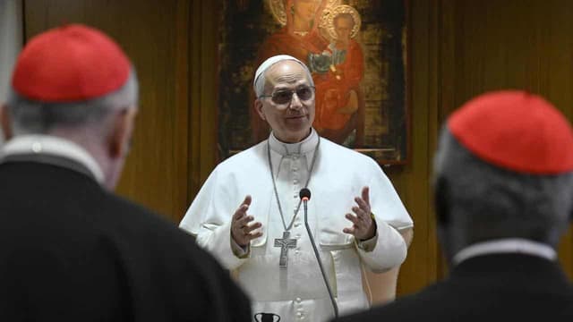 Pope Leo tells cardinals to continue legacy of Francis