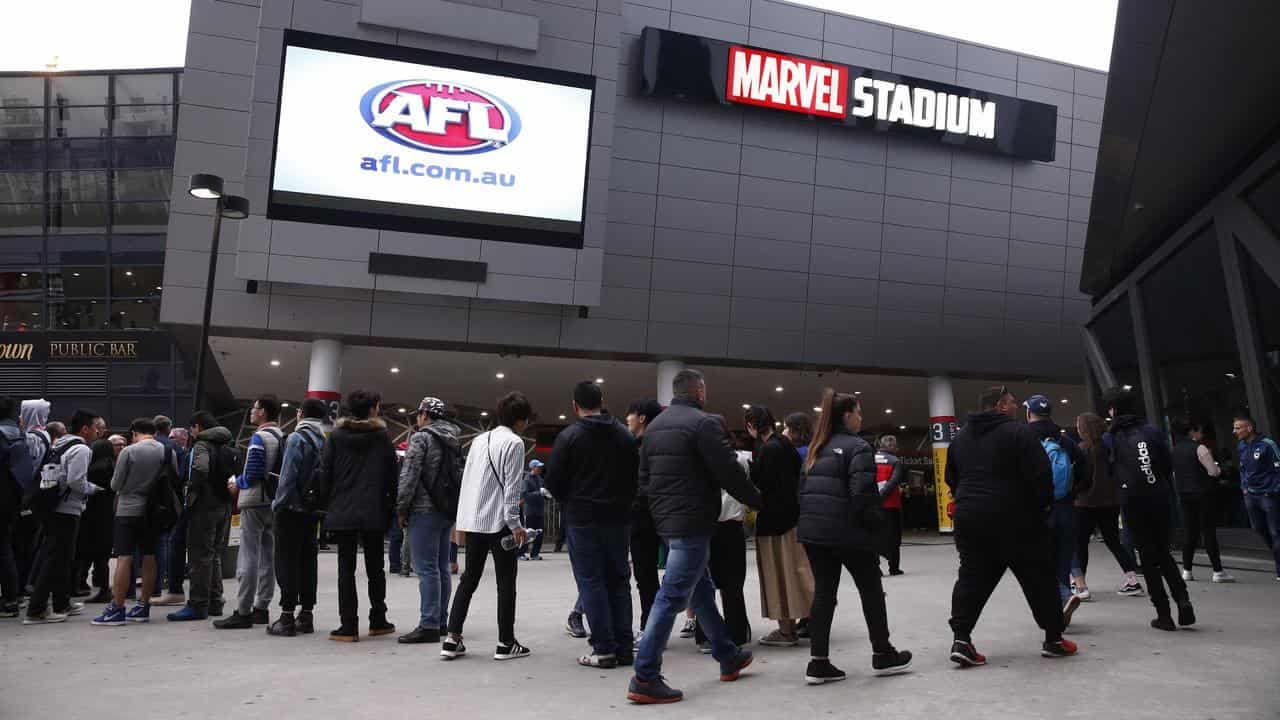 Security scare as teenager brings weapons to AFL match
