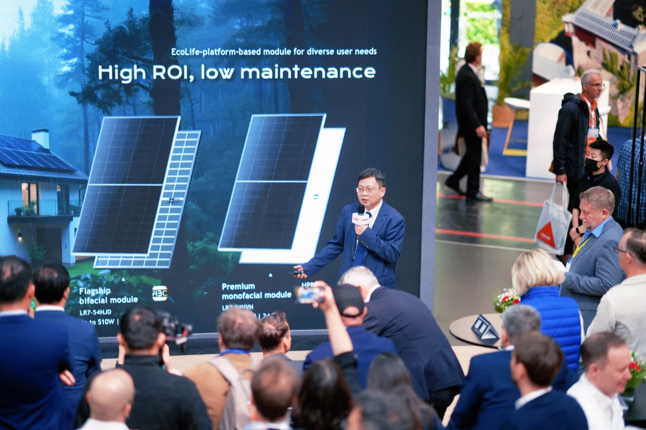 LONGi launches 25% efficient heterojunction back contact (HBC) module and new residential solar brand "EcoLife"