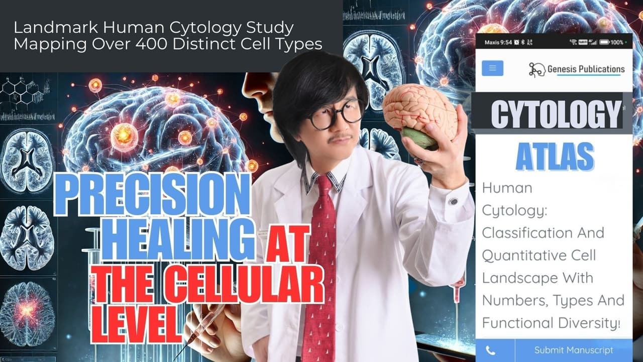 Prof. Mike Chan's Precision Medicine Vision Validated by Landmark Human Cytology Study Mapping Over 400 Distinct Cell Types - with Special Focus on the Brain