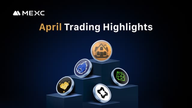 MEXC Lists 160 Tokens in April, Delivers Over 800% Returns Across Top Gainers