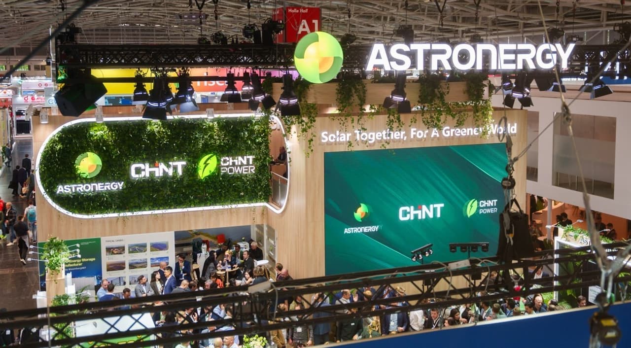Astronergy shines with its breakthroughs at Intersolar Europe 2025