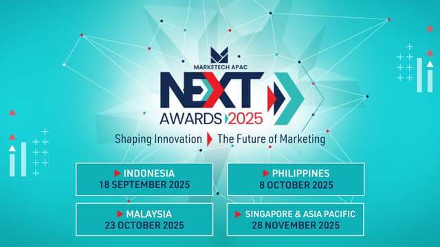 MARKETECH APAC to celebrate marketing innovation excellence in APAC with inaugural "NEXT Awards 2025"
