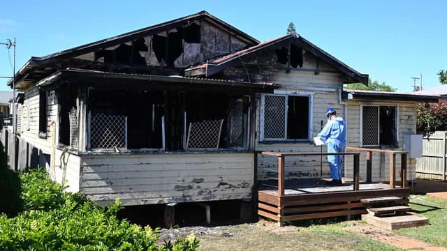 Murder-accused mum's matter in court after house fire