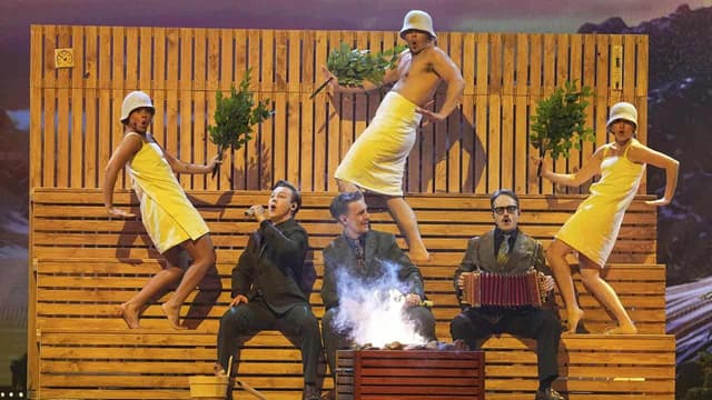 Sweden's sauna song is hot favourite to win Eurovision