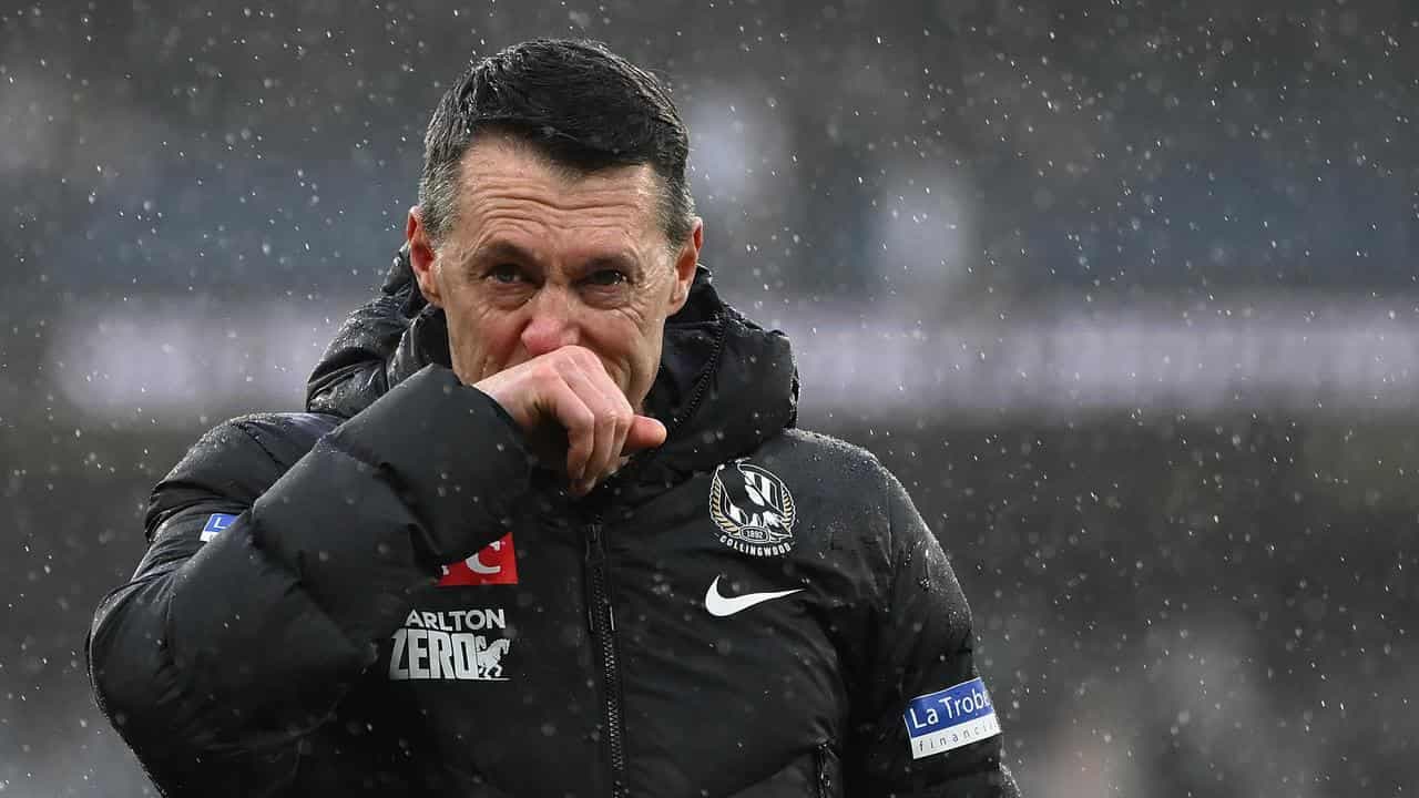 McRae in tears as Magpies win amid 'horrible sadness'