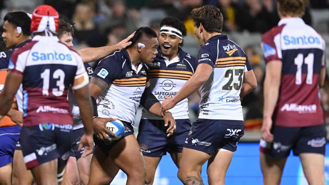 Brumbies fend off Reds again to hit top Super spot