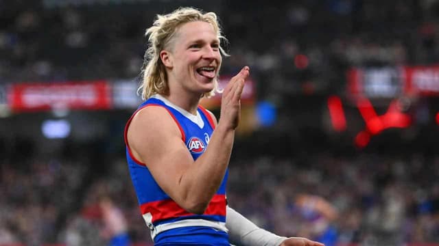 Key Bulldog Weightman to miss rest of AFL season