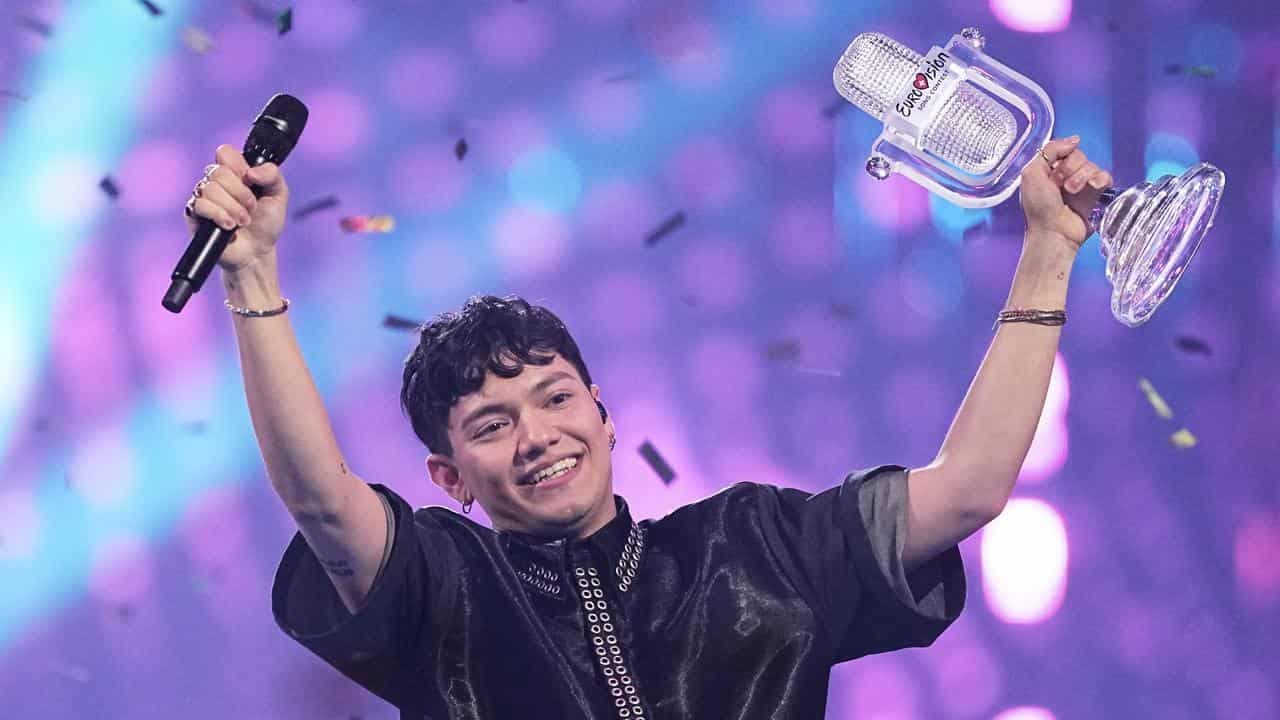 Austria's JJ wins Eurovision crown with Wasted Love