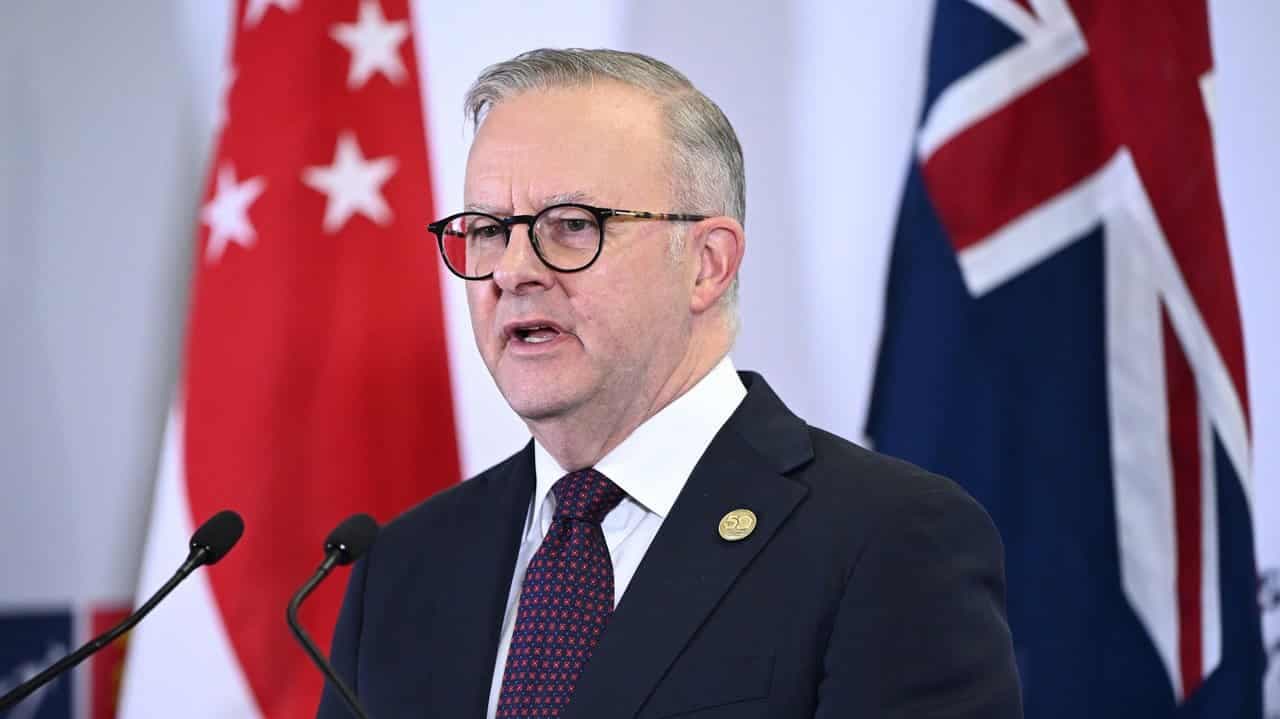 Albanese ends whirlwind international tour in Singapore