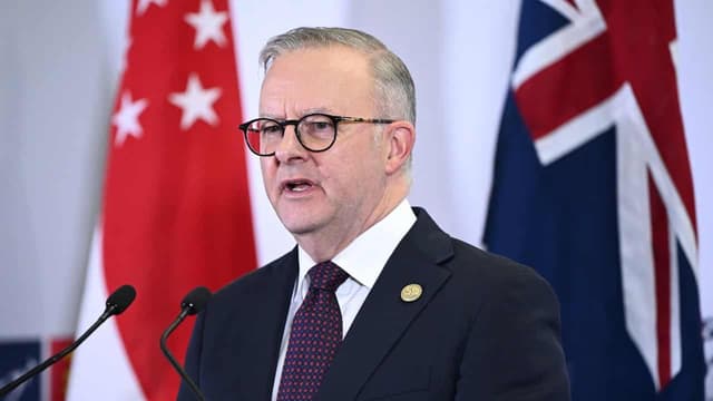 Albanese ends whirlwind international tour in Singapore