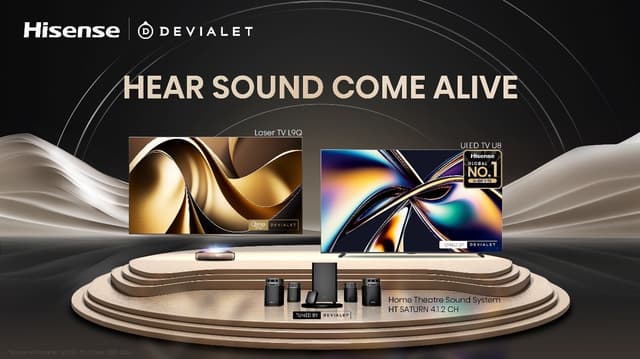 Hisense and Devialet Redefine Home Entertainment