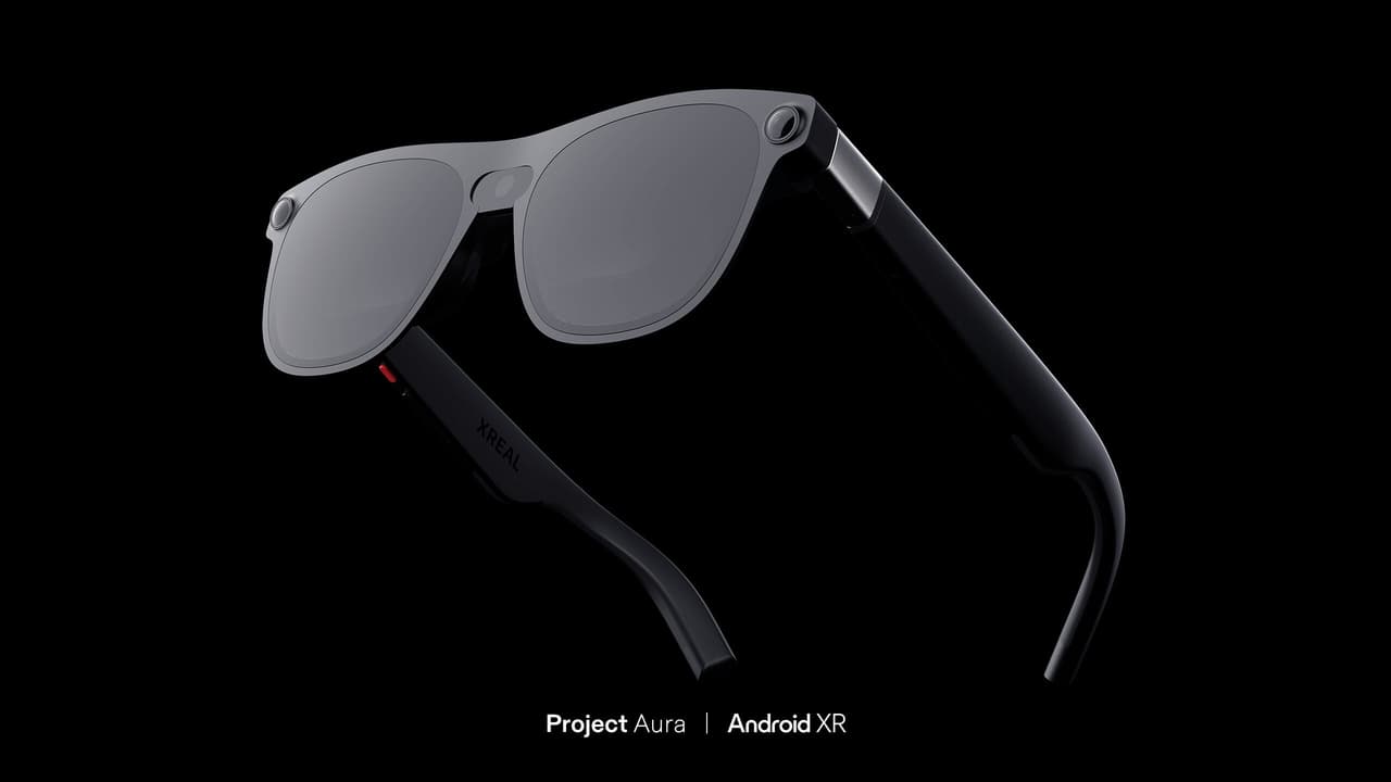 XREAL Unveils 'Project Aura' at Google I/O -- An Optical See-Through XR Device for Android XR