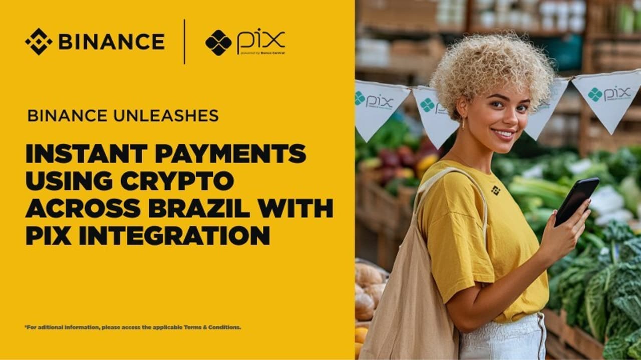 Binance Pay integrates with Pix, enabling instant crypto-powered payments in Brazilian Reais across Brazil